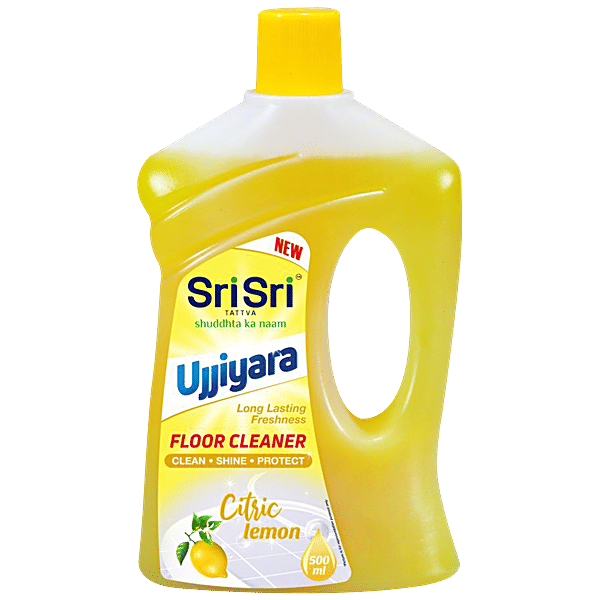 Buy Sri Sri Tattva Floor Cleaner Citric Lemon, Long Lasting Freshness