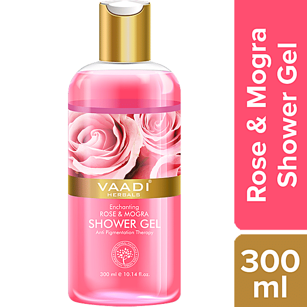 Buy Vaadi Herbals Enchanting Rose & Mogra Shower Gel Anti