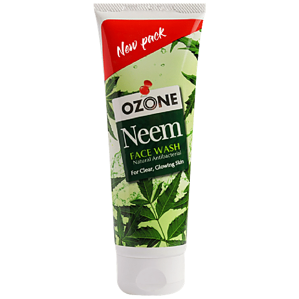 Buy Ozone Neem Face Wash Natural, AntiBacterial, For Clear & Glowing