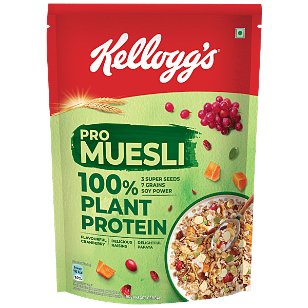 Buy Kellogg's Pro Muesli With 100 Plant Protein Online at Best Price