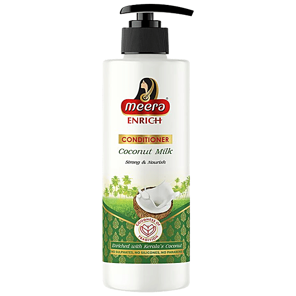 Buy Meera Enrich Conditioner With Kerala's Coconut Milk, For Strong & Nourish Hair, Paraben