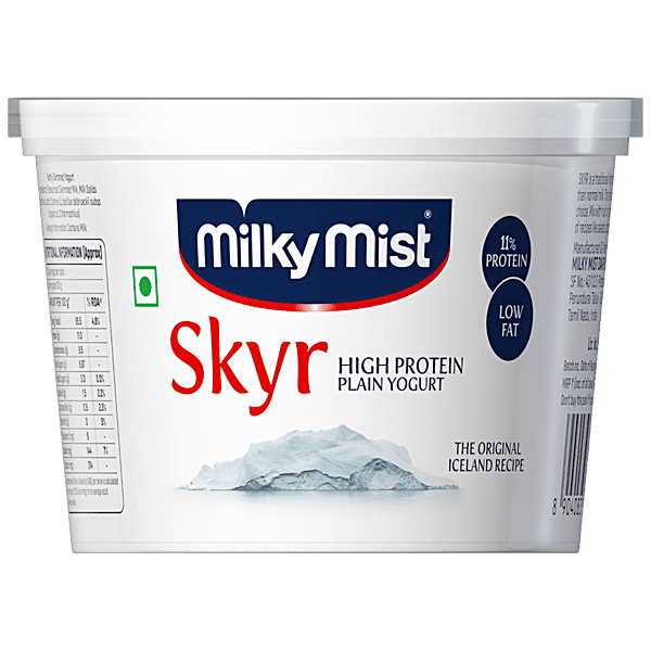 Buy Milky Mist Skyr Plain Yogurt High In Protein, Low Fat Online at