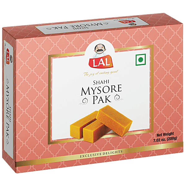 Buy Lal Shahi Mysore Pak Exclusive Delights, Joy Of Eating Online at