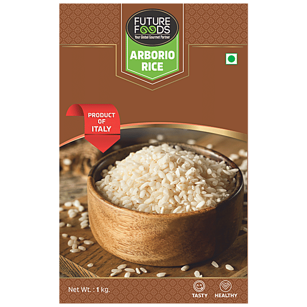 Buy Future Foods Arborio Rice Firm, Creamy & Chewy Texture Online at