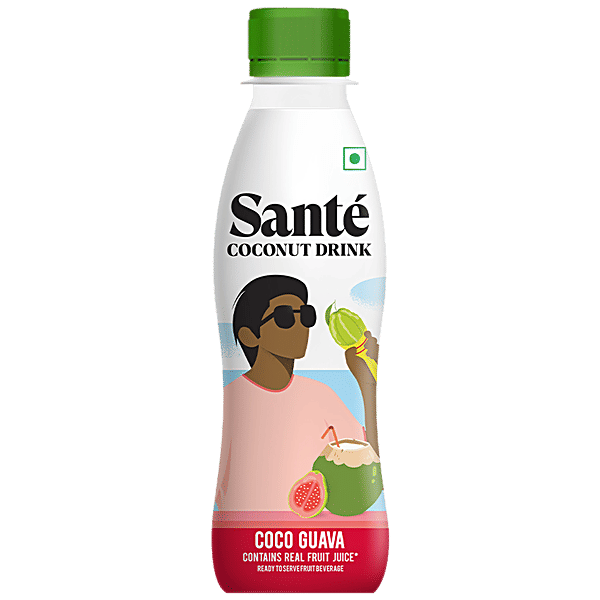 Buy Sante Coconut Drink Real Fruit Juice, Ready To Serve Beverage