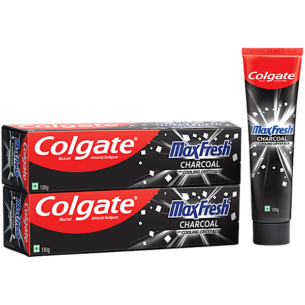 Buy Colgate MaxFresh Charcoal Toothpaste With Cooling Crystals