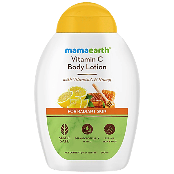 Buy Mamaearth Vitamin C Body Lotion With Honey, Enhances Natural