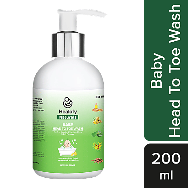 Buy Healofy Naturals Baby Head To Toe Body Wash Toxin Free, TearFree
