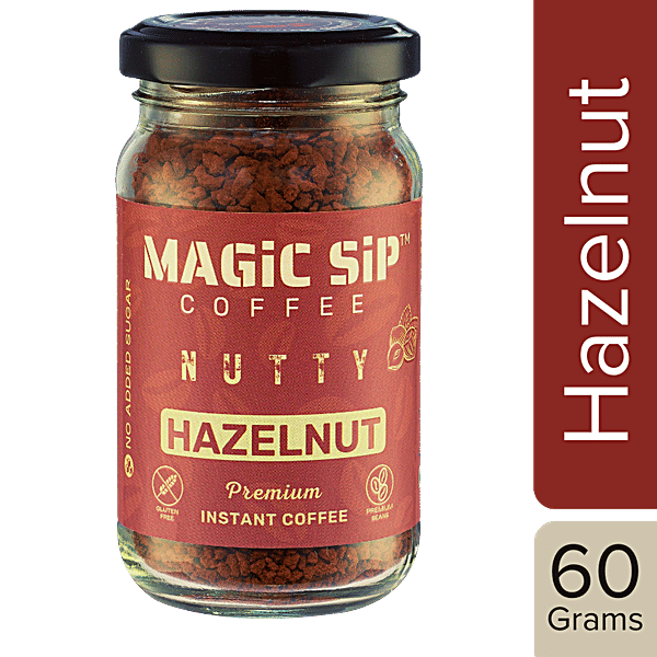 Buy MAGICSIP COFFEE MAGICSIP COFFEE Nutty Hazelnut Premium Instant