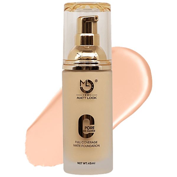 Buy Mattlook Zero Pore OilControl Full Coverage Matte Foundation LongLasting Online at Best