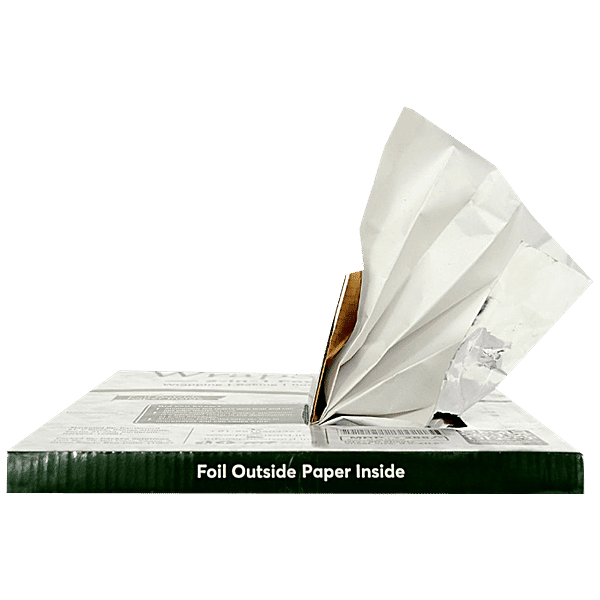 Buy WrapSmart 2In1 Food Wrap Grease Resistant, No Chemical Coating, Heat Locking Online at