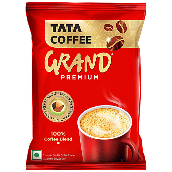 Buy Tata Coffee Grand Premium Instant Coffee 100 Coffee Blend Online