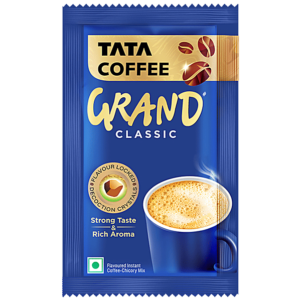 Buy Tata Coffee Grand Classic Instant Coffee Flavour Locked Decoction