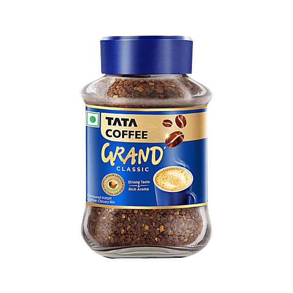 Buy Tata Coffee Grand Classic Instant Coffee Flavour Locked Decoction