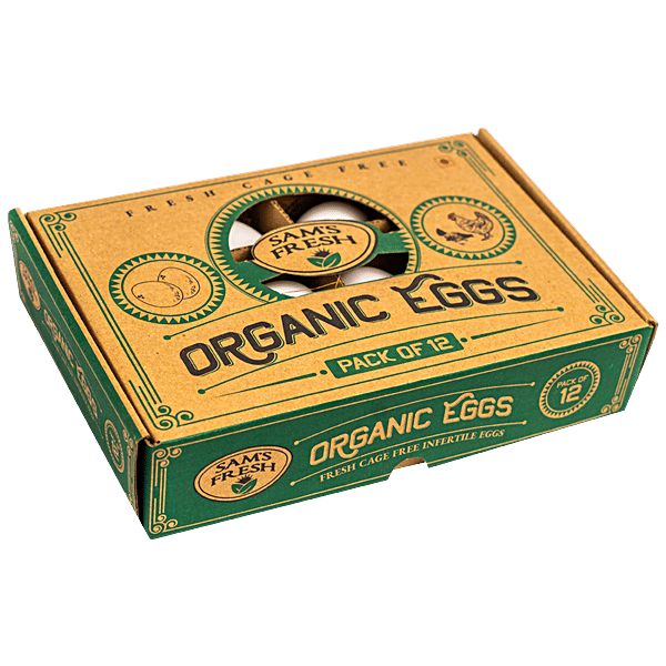 Buy Sam's Fresh Organic Eggs Easy To Digest Online at Best Price of