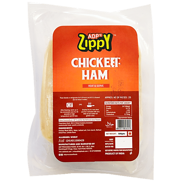 Buy ZIPPY Chicken Ham Heat & Serve Online at Best Price of Rs 278