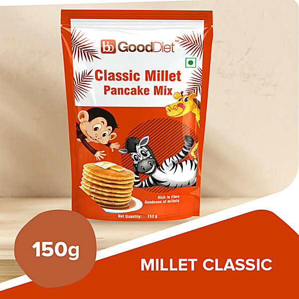 Buy GoodDiet Classic Millet Pancake Mix Online at Best Price of Rs 99