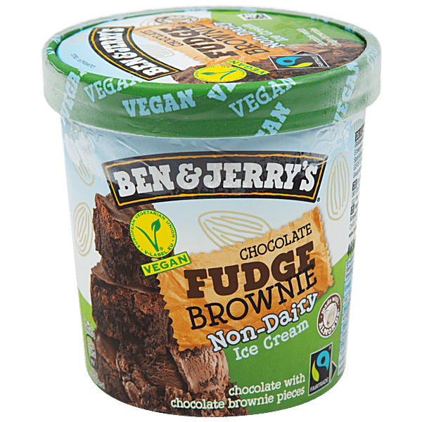 Buy BEN & JERRY'S Chocolate Fudge Brownie NonDairy Ice Cream Vegan