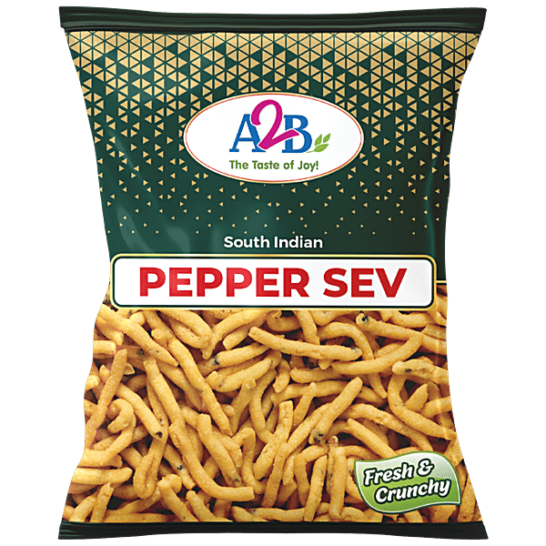 Buy A2B Peper Sev South Indian Snack, Fresh & Crunchy Online at Best