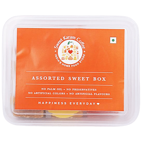 Buy Sweet Karam Coffee Assorted Sweet Box Traditional Indian Sweets