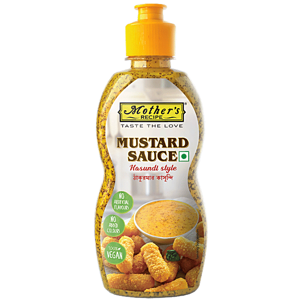 Buy Mother's Recipe Mustard Sauce Kasundi Style, 100 Vegan Online at