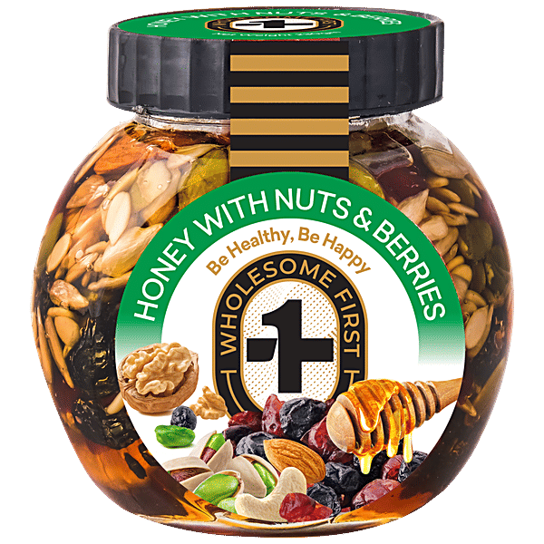 Buy Wholesome First Honey With Nuts & Berries Rich In Nutrients