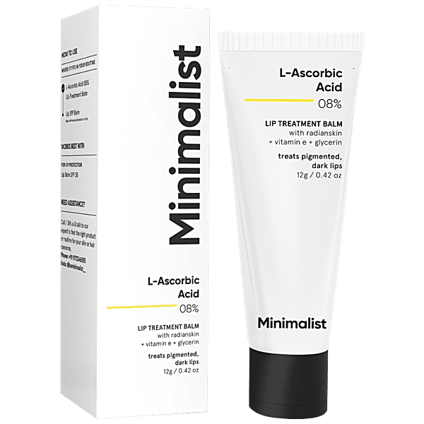 Buy Minimalist LAscorbic Acid 08 Lip Treatment Balm With Vitamin E