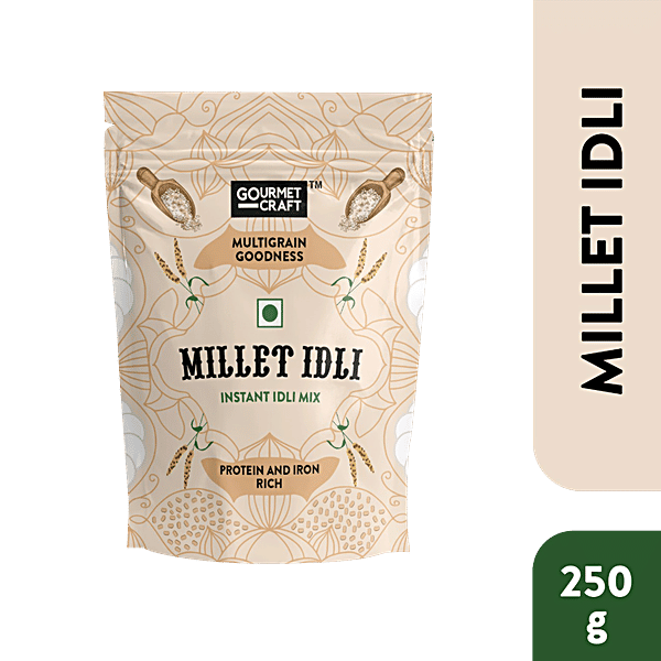 Buy Gourmet Craft Instant Millet Idli Mix Rich In Protein & Iron