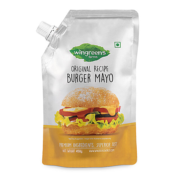 Buy Wingreens Farms Burger Mayo Original Recipe, Premium Ingredients