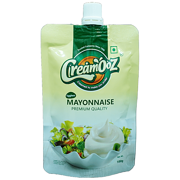 Buy CREAMOOZ Eggless Mayonnaise For Paratha & Sandwiches Online at