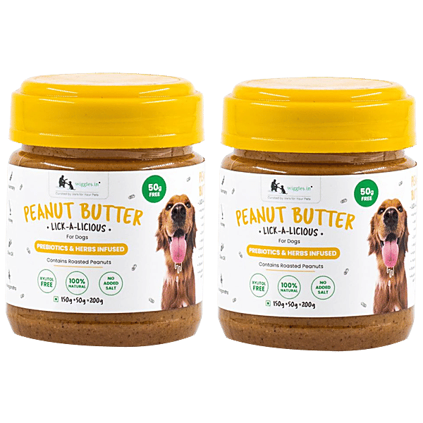 Buy Wiggles.in Wiggles Dog Peanut Butter Treats Healthy, Ashwagandha