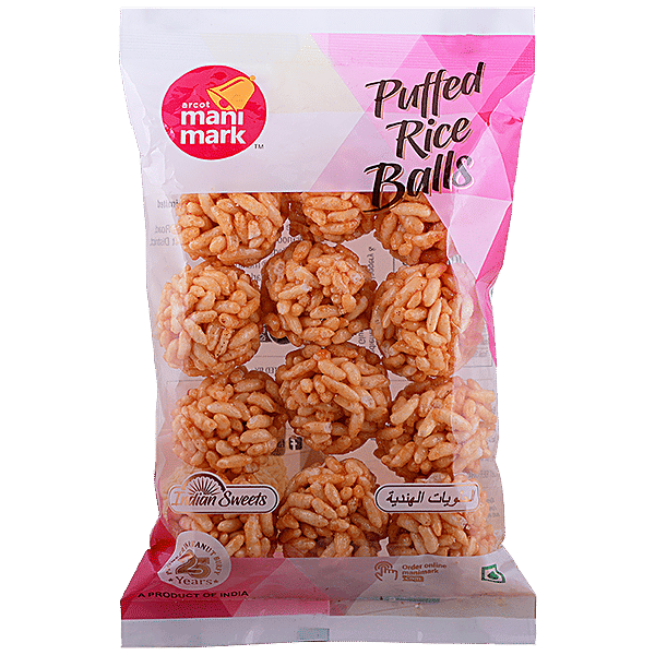 Buy Manimark Puffed Rice Balls Indian Sweet Online at Best Price of