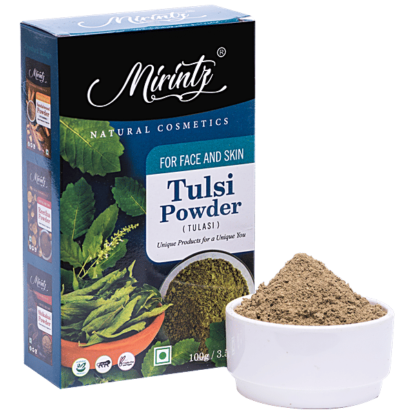 Buy Mirintz Tulsi Powder Natural, Vegan, CrueltyFree, For Face