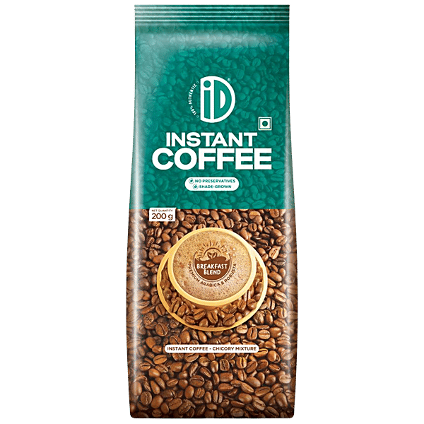 Buy iD Instant Coffee Powder Chicory Mix, ShadeGrown, No Preservatives Online at Best Price