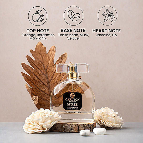 Carlton London Eau De Perfum - Muse, For Women, Longlasting Fragrance, 100  ml