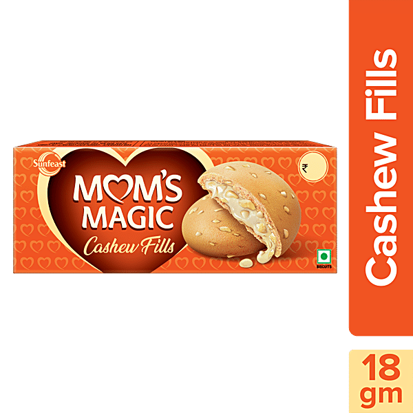 Buy Sunfeast Moms Magic Cashew Fills Biscuit Delicious Snack Online