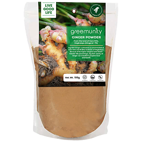 Buy greemunity GINGER POWDER (MEGHALAYA) Online at Best Price of Rs 83