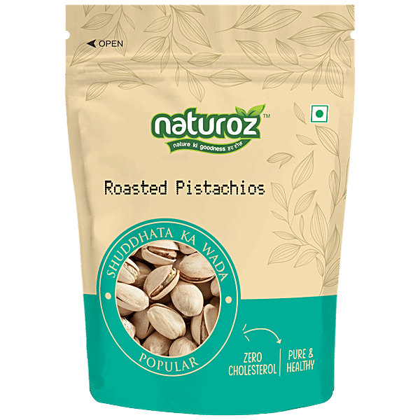 Buy Naturoz Roasted Pistachios Popular, Pure & Healthy, Zero