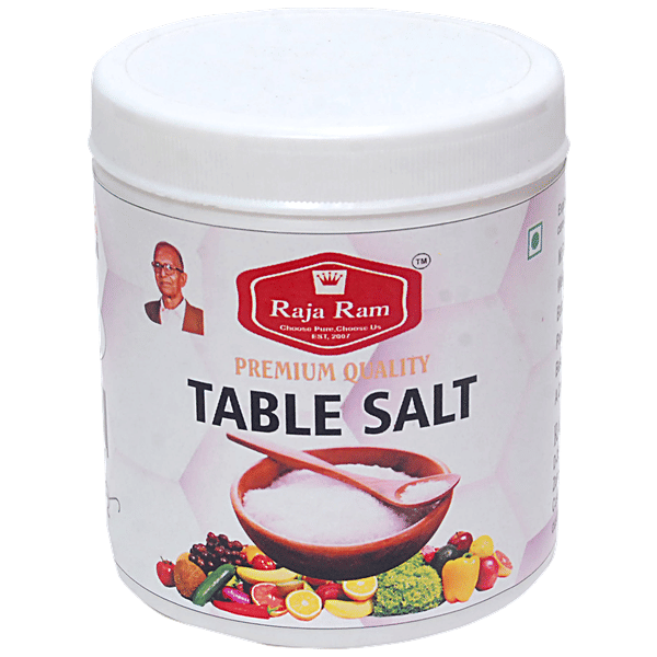 Buy Raja Ram Table Salt Adds Flavour Online at Best Price of Rs 55