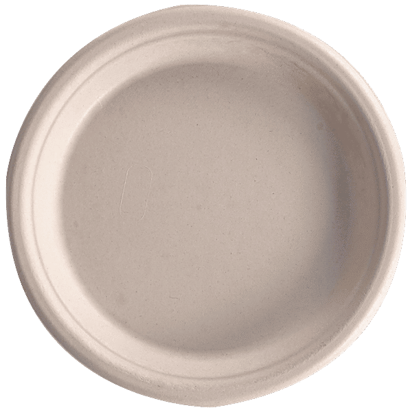 Buy Nabhas Disposable Paper Plate Bagasse, Round, EcoFriendly