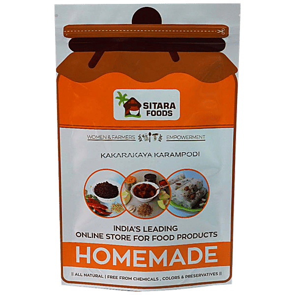 Buy Sitara Foods Kakarakaya Karam Podi / Bitter Gourd Powder Online at