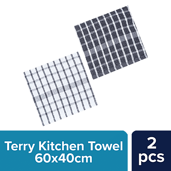 Buy BB Home Kitchen Towels Terry, 60 x 40 cm, Large Online at Best