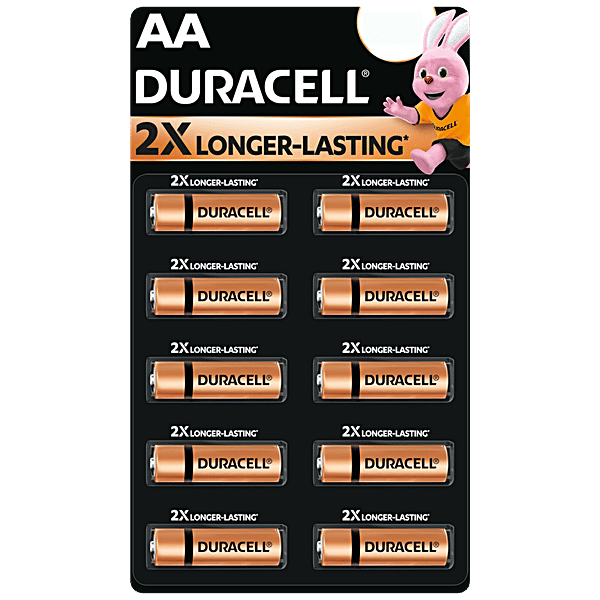 Buy Duracell Alkaline AA Batteries Online at Best Price of Rs 189