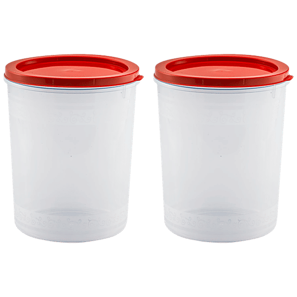 Buy MTL Round Container Durable, Red Online at Best Price of Rs 179