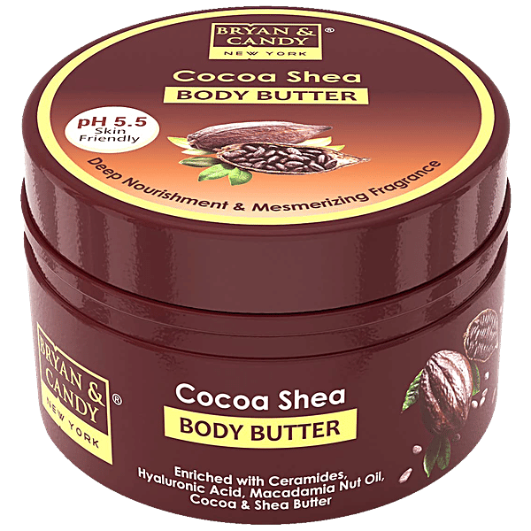 Buy Bryan & Candy Body Butter Cocoa & Shea, pH 5.5, SkinFriendly