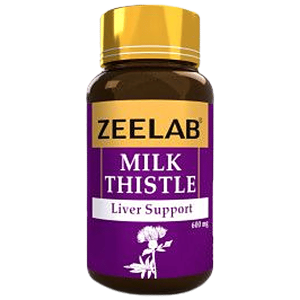 Buy ZEELAB Milk Thistle Capsules For Liver Support Online at Best