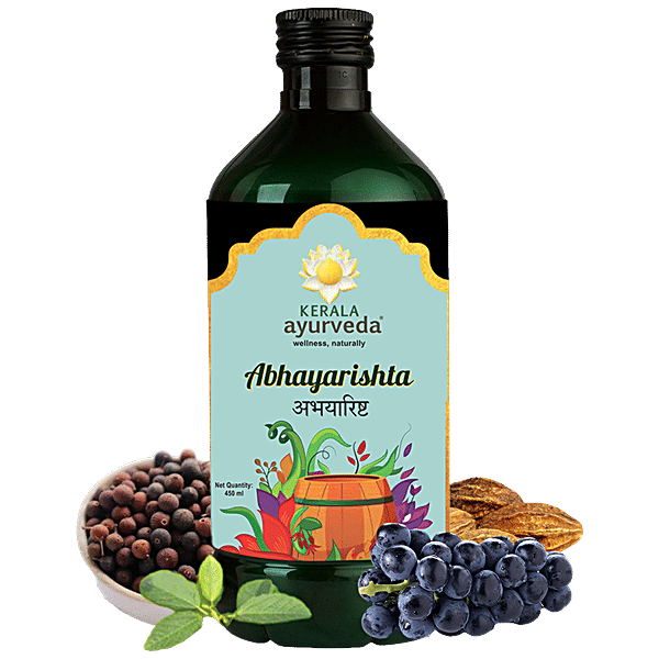 Buy Kerala Ayurveda Abhayarishta Tonic Safe & Natural, Constipation