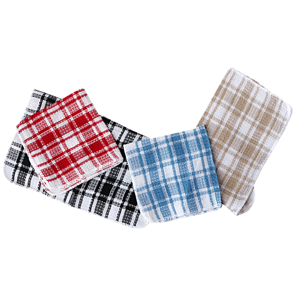 Buy Brodees Cotton Kitchen Cloth Assorted Colours, Deluxe, 30 x 30 Cm