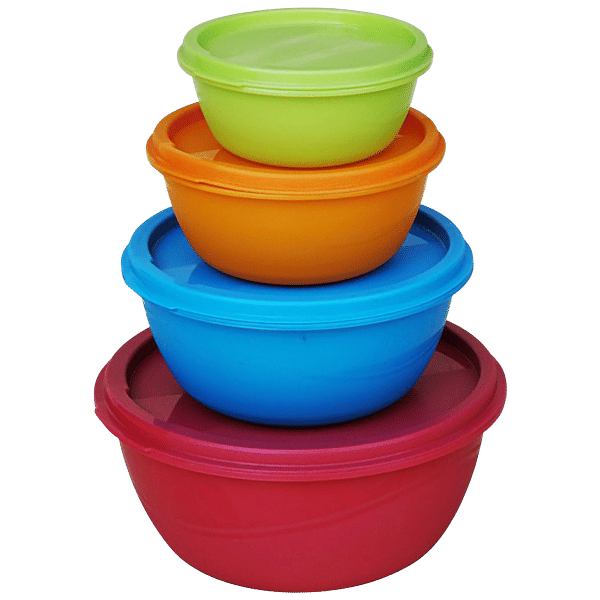 Buy Princeware Storage Containers Plastic, Assorted Colours, Store