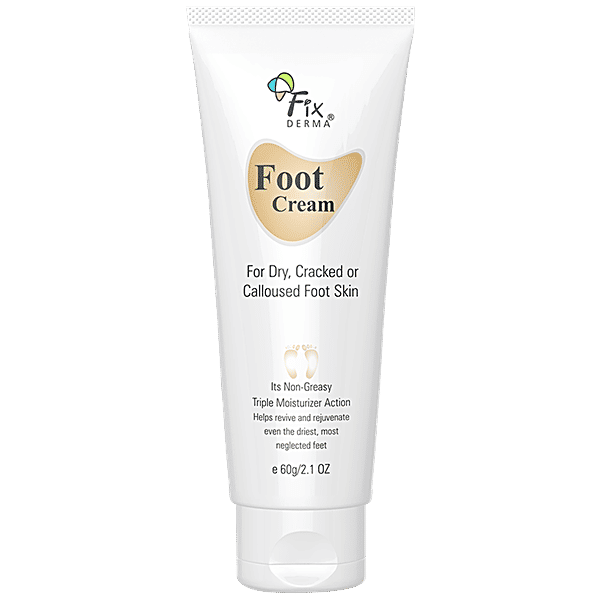Buy Fixderma Foot Cream Moisturises & Soothes, NonGreasy, For Dry